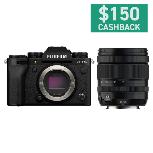 Fujifilm X-T5 Mirrorless Camera with XF 16-50mm Lens
