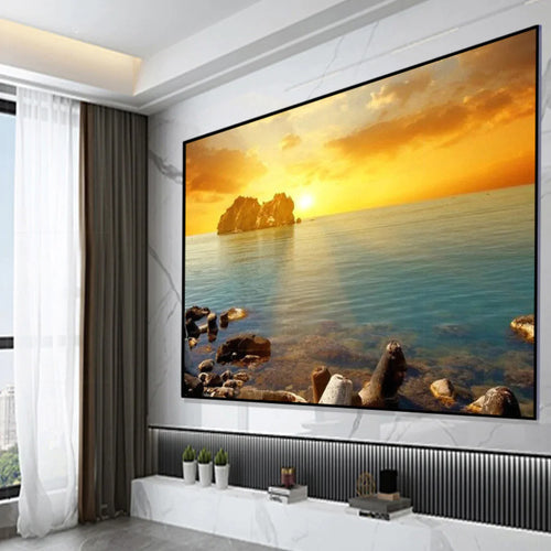 Winways UST Throw ALR Fixed Frame Lenticular Screen