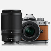 Nikon Z fc Mirrorless Camera with NIKKOR 16-50mm VR SL and 50-250mm VR