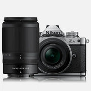 Nikon Z fc Mirrorless Camera with NIKKOR 16-50mm VR SL and 50-250mm VR