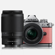 Nikon Z fc Mirrorless Camera with NIKKOR 16-50mm VR SL and 50-250mm VR