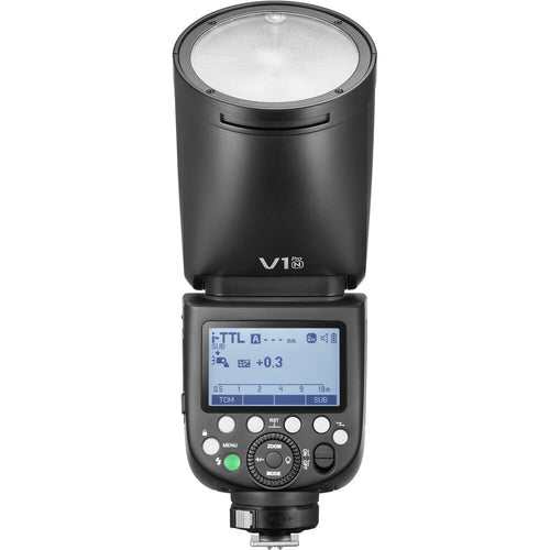 Godox V1 Pro Nikon Round Head TTL Speedlite Flash