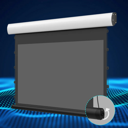 Winways UST Throw ALR 120'' Electric Lenticular Ceiling Tab-Tension Screen