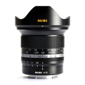 NiSi 15mm f/4 Sunstar Super Wide Angle Full Frame ASPH Lens - Black