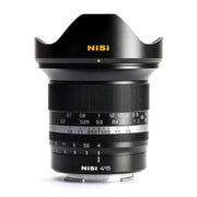 NiSi 15mm f/4 Sunstar Super Wide Angle Full Frame ASPH Lens - Black