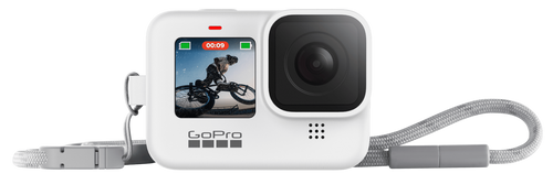 GoPro Sleeve + Lanyard White (HERO11 Black / HERO10 Black / HERO9 Black)