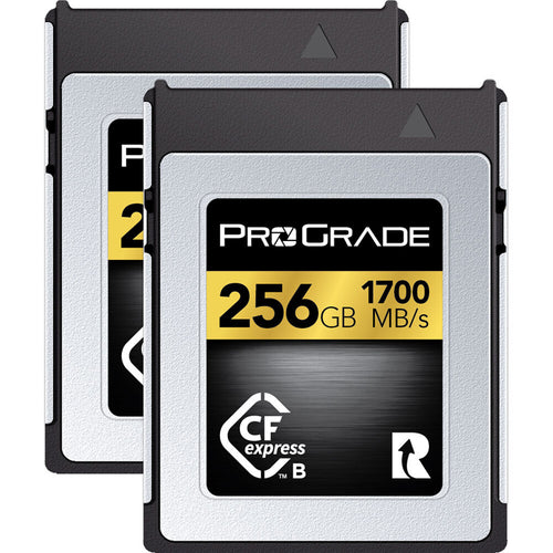 ProGrade Digital 256GB CFexpress 2.0 1700MB/s Gold Memory Card Type B 2 Pack