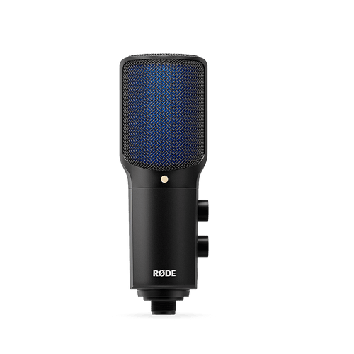 Rode USB + condenser microphone featuring an ultra low noise, high gain Revolution Preamp