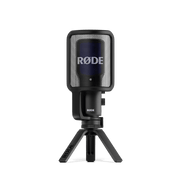 Rode USB + condenser microphone featuring an ultra low noise, high gain Revolution Preamp