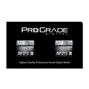 ProGrade Digital 128GB SDXC UHS-II 300MB/s Cobalt Memory Card 2 Pack - V90