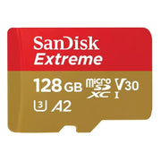SanDisk Extreme 128GB microSDXC UHS-I 190MB/s Memory Card - V30