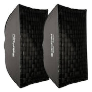 Elinchrom ELC 500/500 Softbox To Go Kit + Stands