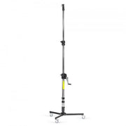 Manfrotto 087NWLB Wind Up Low Base Lighting Stand With Braked Wheels