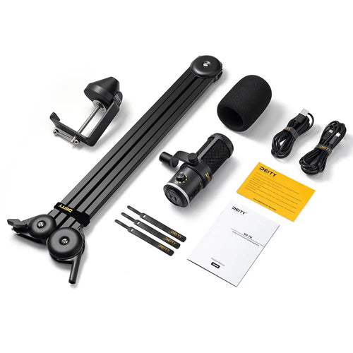 Deity VO-7U USB Microphone Boom Arm Kit Black