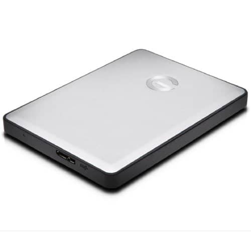 G-Technology G-DRIVE mobile USB 3.0 v3 2TB SILVER