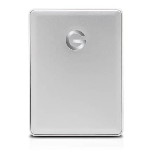 G-Technology G-DRIVE mobile USB-C v2 2TB - Silver
