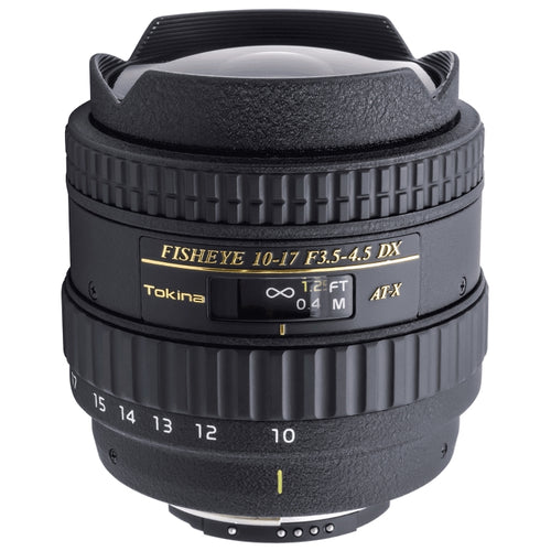 Tokina 10-17mm f/3.5-4.5 DX with Built-In Lens Hood for Nikon