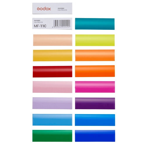 Godox MF-11C Colour Effects Gel Set For MF12