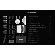 Godox Ml30Bi Bi-Colour Led Light Inc Reflector