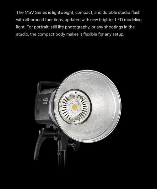 Godox Ms 300 Studio Flash 300Ws With Led Modelling
