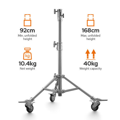 Godox Sa5015 Hd Steel Roller Stand 168Cm