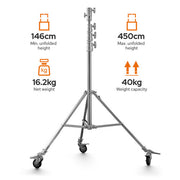 Godox Sa5045 Hd Steel Roller Stand 450Cm