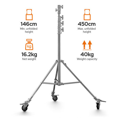 Godox Sa5045 Hd Steel Roller Stand 450Cm