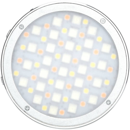 Godox R1 Round Mini RGB LED Magnetic Light (Silver)