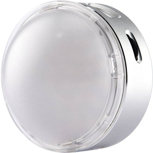 Godox R1 Round Mini RGB LED Magnetic Light (Silver)