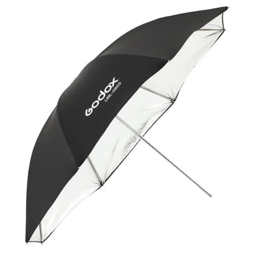 Godox Umbrella Black / Silver 85cm + Diffuser