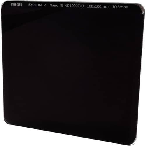 NiSi Explorer Collection 100x100mm Nano IR Neutral Density filter ‚Äì ND1000 (3.0) ‚Äì 10 Stop