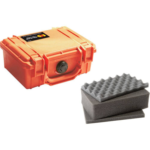 Pelican 1120 Case with Foam (Orange)
