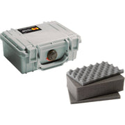 Pelican 1120 Case with Foam (Silver)