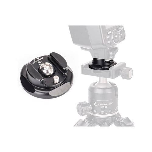 Sunwayfoto CB-02 Quick Release Plate Cold Shoe Adapter