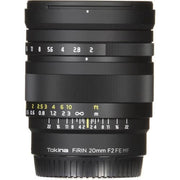 Tokina FiRIN 20mm f/2 FE MF Lens for Sony E