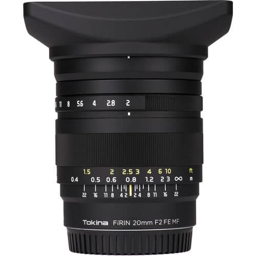 Tokina FiRIN 20mm f/2 FE MF Lens for Sony E