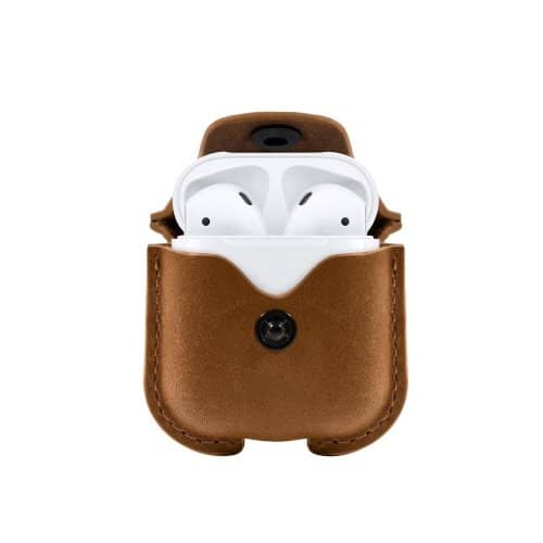 Twelve South AirSnap for AirPods (Cognac)