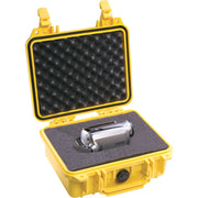Pelican 1200 Case with Foam (Yellow)