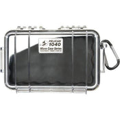 Pelican 1040 Micro Case (Clear Black with Colored Lining)