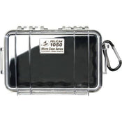 Pelican 1050 Clear Micro Case (Black)