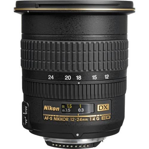 Nikon AF-S DX NIKKOR 12-24mm f4G IF ED Lens