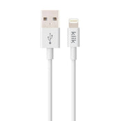 Klik Lightning Charge/Sync Cable - Mfi 25Cm - White