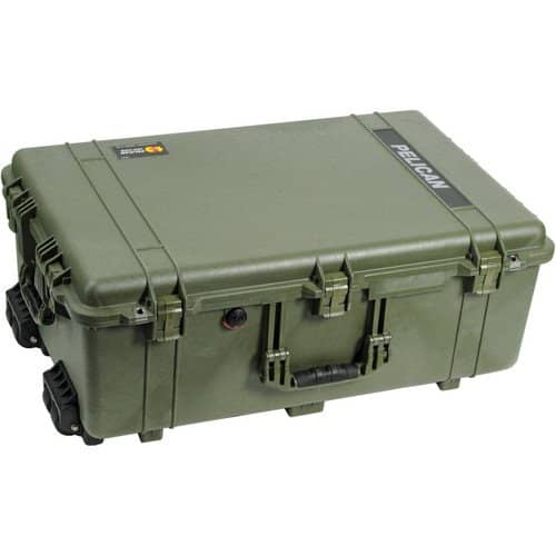 Pelican 1650 Case with Foam (Olive Drab Green)