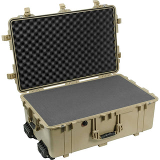 Pelican 1650 Case with Foam (Desert Tan)