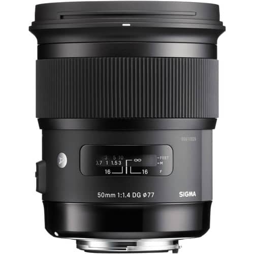 Sigma 50mm f/1.4 ART Series Lens for Nikon