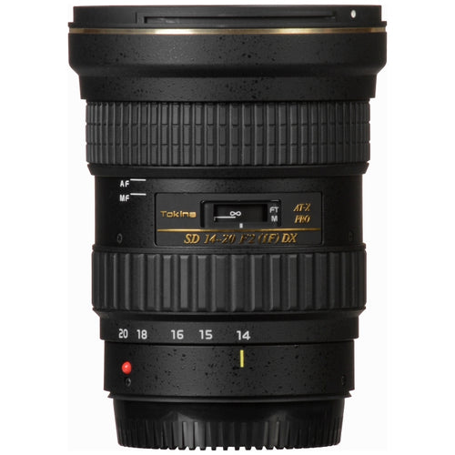 Tokina 14-20mm f/2 PRO DX Lens for Nikon