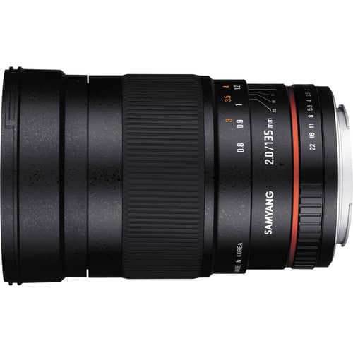 Samyang 135mm f/2 ED UMC Lens for Sony E Mount