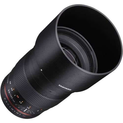 Samyang 135mm f/2 ED UMC Lens for Sony E Mount