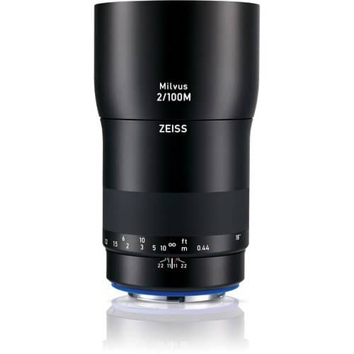 Zeiss 100mm f/2 Milvus - Canon EF Mount