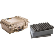 Pelican 1450 Case with Foam (Desert Tan)